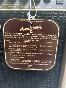 Fender Acousasonic 15 Guitar Amplifier - Photo 3