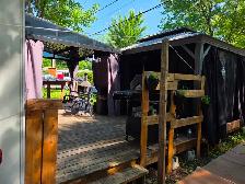 Roulotte a vendre au camping du Lac Morin