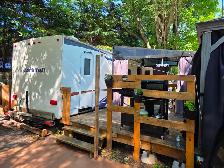 Roulotte a vendre au camping du Lac Morin - Photo 2