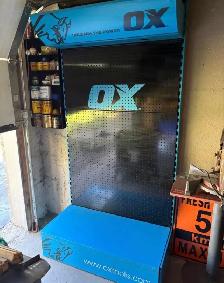 metal pegboard display