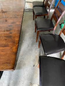 Free Dinning table 6 chairs - Photo 3