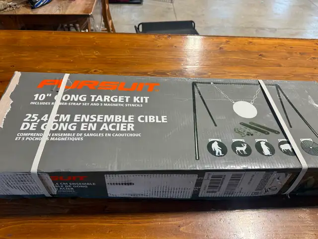Pursuit 10 inch gong target kit