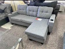 New Luxury L Shaped 3 Seater Sofa-Free Home Delivery