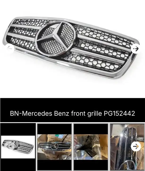 BN- Mercedes Benz front grille PG152442