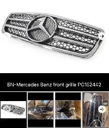 BN- Mercedes Benz front grille PG152442