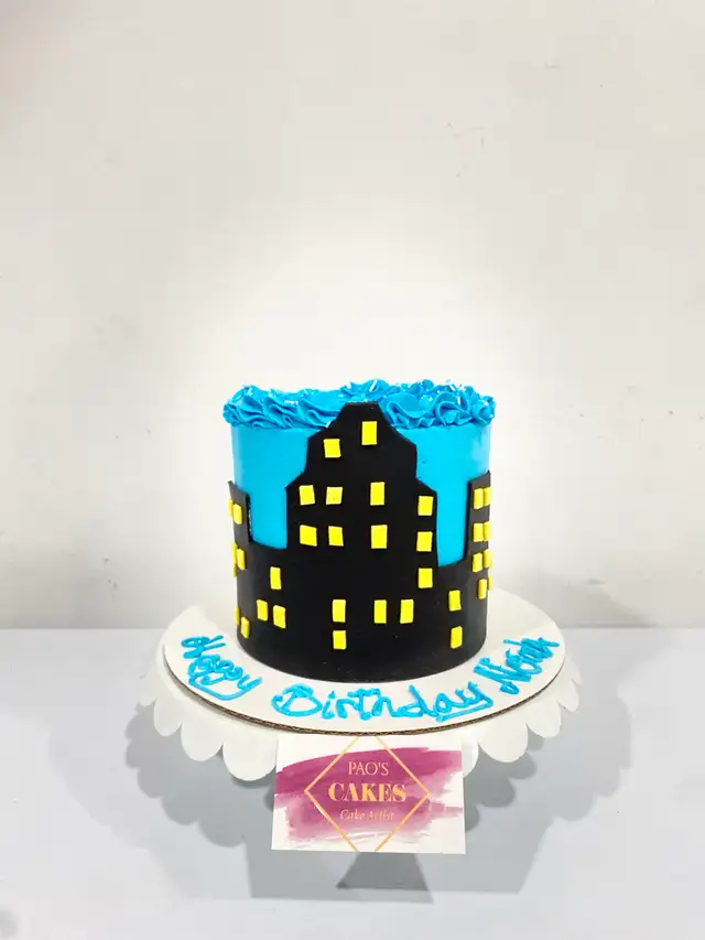 Custom Cakes , birthday cakes, skyline cake