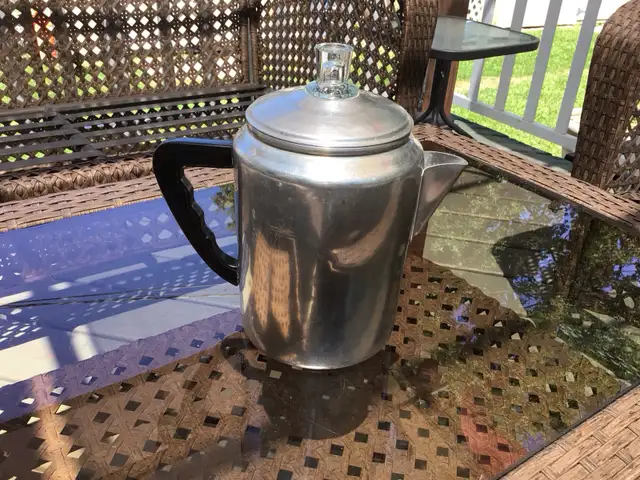 Aluminium Coffee percolator- camping