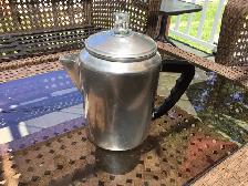 Aluminium Coffee percolator- camping - Photo 2