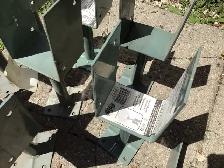 Pylex Deck adjustable support for 4 X 4 post - NOS - Photo 2