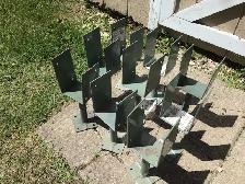 Pylex Deck adjustable support for 4 X 4 post - NOS - Photo 4