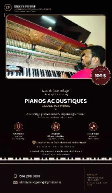 Accordage de piano — LaSalle, Montréal et environs