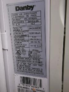 Danby Window Air Conditioner 6000 BTU - Photo 4