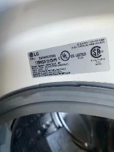 LG Front Load Washer - Photo 7