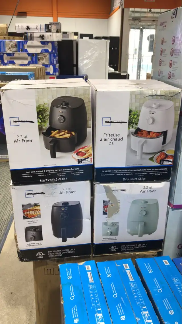 MAINSTAYS 2.2 QT AIR FRYER / 2L AIR FRYER