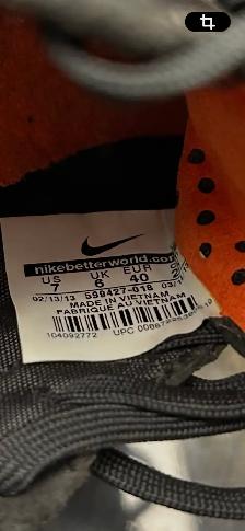 Nike Soccer Cleats US Size 7 - Photo 5