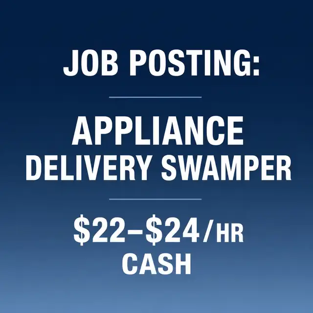 Appliance Delivery