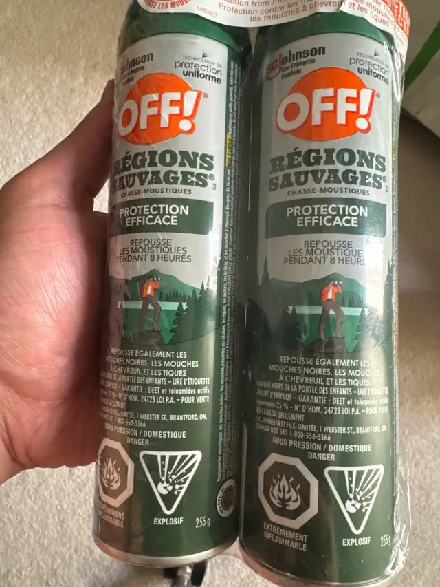 Off the bug spray