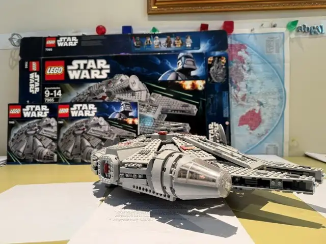 Star Wars Lego:  Millennium Falcon,  7965, 1254 Pieces,