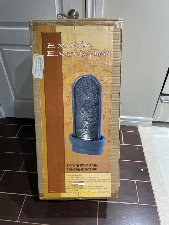outdoor fountain