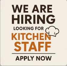kitchen/customer service Hiring