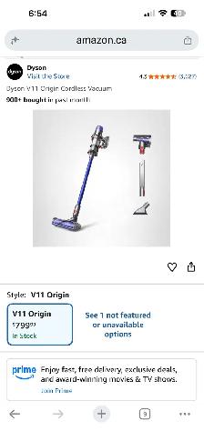Dyson V12 cordless vacuum