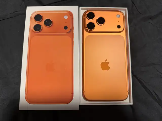 iphone 17 pro max 256GB neuf