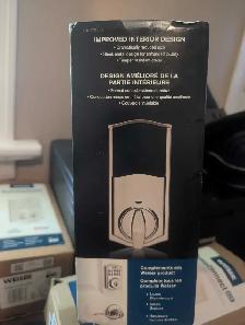 brand new Weiser smart electronic dead bolt - Photo 2