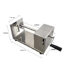 Manual Stainless Steel Potato Chips Spiral Slicer 181200 - Photo 7