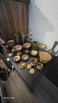 Lot #4 brass/laiton vintage