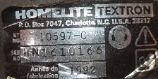 Homelite Model 410 Chainsaw.Very good condition. - Photo 3