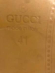 Men's Gucci   (41 ) R made in Italy new - Photo 5