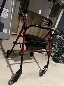 Four Wheel Rollator Rolling Walker