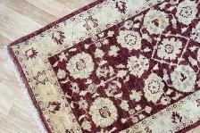 HANDKNOTTED CHOBI WOOL RUNNER 2.5FT x 9.6FT 198 - Photo 3