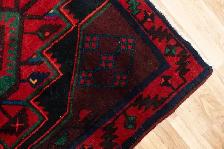 HANDKNOTTED PERSIAN HAMADAN WOOL RUG 11.2FT x 4.2FT 202 - Photo 3