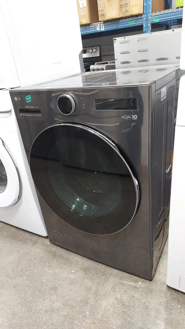 Washer Dryer Combo LG WM6998HBA All-in-One New Open Box.
