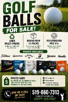 Golf Balls for Sale – New & Used | Great Prices!