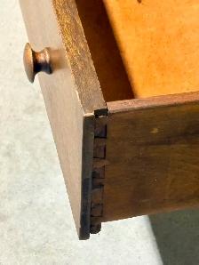 Antique Quarter-Sawn Tiger Oak Sideboard Buffet (w Mirror) - Photo 3