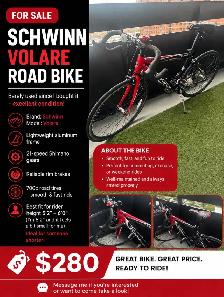 Schwinn Volare Road Bike - Barely Used