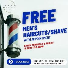 COUPE GRATUIT HOMMES - FREE HAIRCUT FOR MEN - Photo 2
