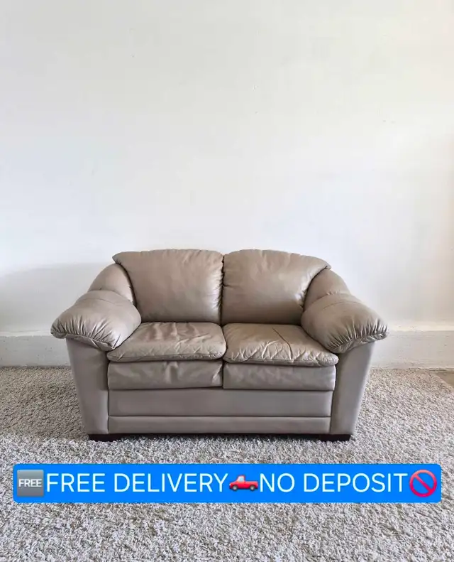FREE DELIVERY LIKE NEW The Brick 2 Seater Loveseat Sofa / Couch
