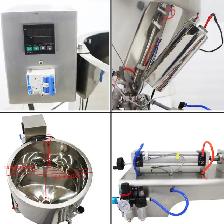 100-1000ml Paste Liquid Heating Filling Machine 110V 160441 - Photo 7