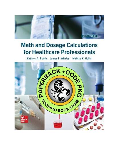Math and Dosage Calculations for Healthcare 6E 9781266223532