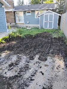 Grass Removal Dirt removal Landscaping