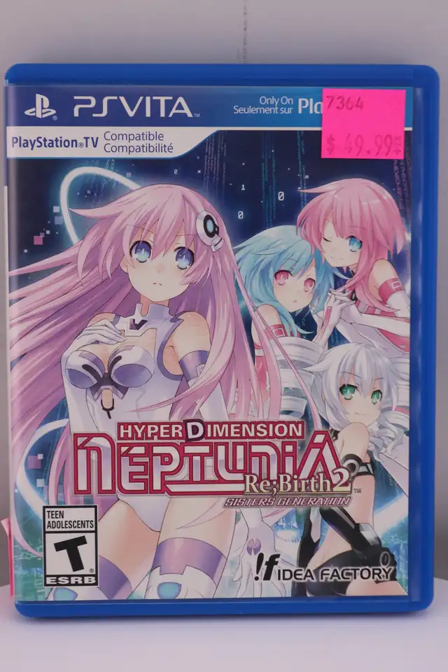 Hyper Dimension- Neptunia Re Birth 2- Game for PS Vita (#7364)
