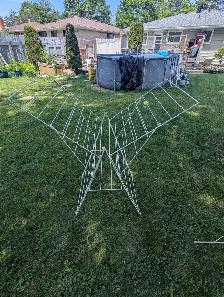 3 clothing drying racks - Photo 2