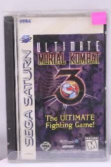 Ultimate Mortal Kombat 3- Game for Sega Saturn (#7204)