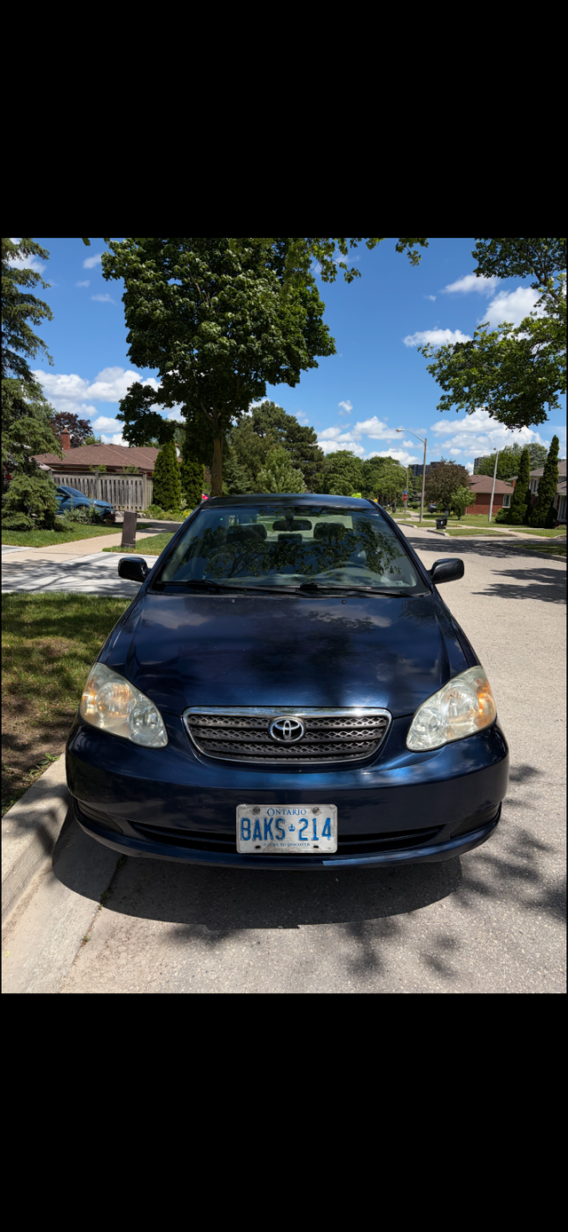 Selling 2008 Toyota Corolla CE model
