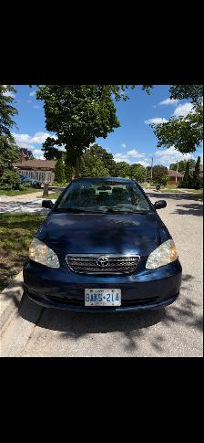 Selling 2008 Toyota Corolla CE model