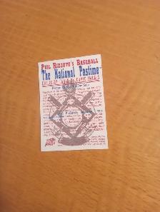 Carte Baseball 94 PROMO Bande Dessinée Phil Rizzuto's 030726-126 - Photo 2