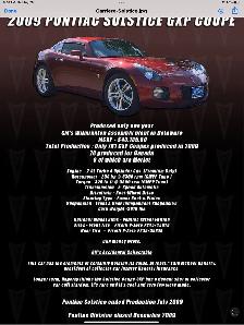 2009 PONTIAC SOLSTICE COUPE - VERY RARE